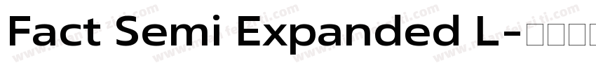 Fact Semi Expanded L字体转换